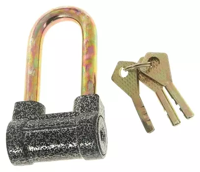 Замок навесной, тип 7, 52х95 мм, 3 ключа