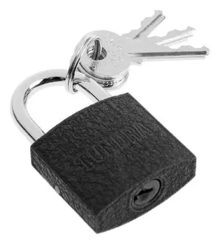 Замок навесной Tundra 32 мм, 3 ключа, подвес