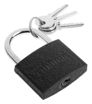 Замок навесной Tundra 50 мм, 3 ключа, подвес