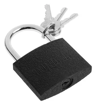 Замок навесной Tundra 63 мм, 3 ключа, подвес