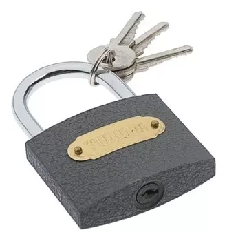 Замок навесной Tundra Zn1063, 63 мм