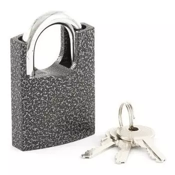 Замок навесной, защищенная дужка, 50 мм