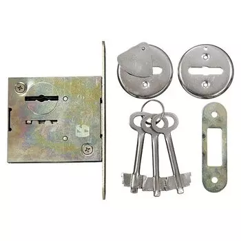 Замок врезной зв8-4, сувальдный