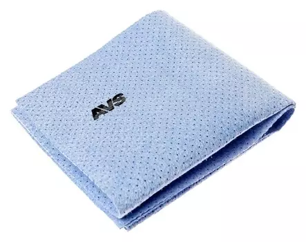 Замша протирочная с перфорацией AVS Bch-3040, 30х40 см, голубой