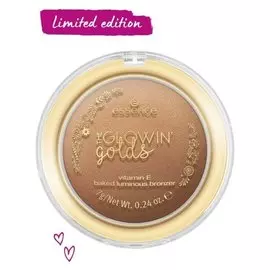 Запеченный бронзер с витамином Е The Glowin Golds Baked Luminous Bronzer