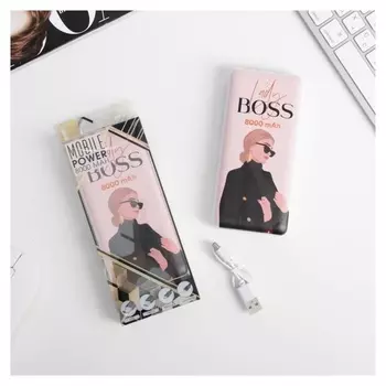 Зарядное устройство Lady Boss, 8000 Mah, 14,5 х 6,9 см