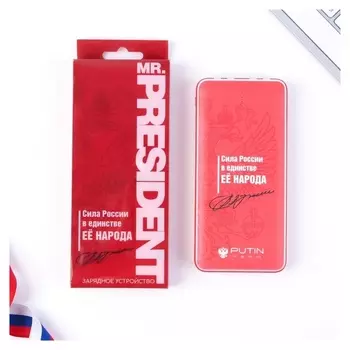 Зарядное устройство "Сила россии", 8000ма,модель Pb-15, 14,5 х 6,9 см