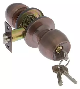 Защелка 1103, с ключом, цвет медь