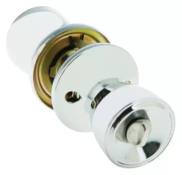 Защелка 1203, с ключом, цвет хром