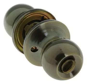 Защелка 1302, с фиксатором, цвет бронза