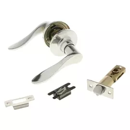 Защелка (Мод.3187), межкомнатная, цвет хром