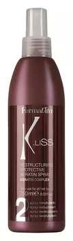 Защитный реструктурирующий спрей Restructuring protective keratine spray