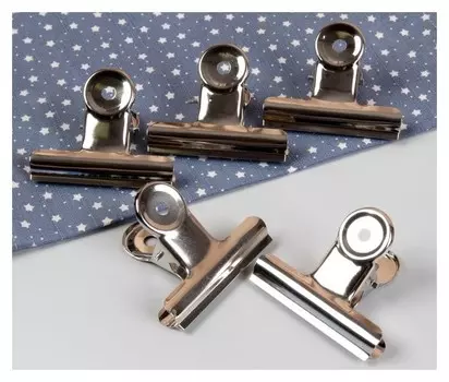 Зажимы для кроя, 6,3 см, 5 шт