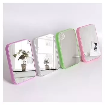 Зеркало настольное, зеркальная поверхность 10,5 × 14,5 см