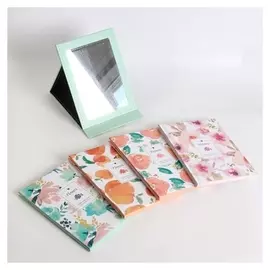 Зеркало настольное, зеркальная поверхность 12,7 × 19 см