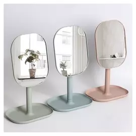 Зеркало настольное, зеркальная поверхность 14 × 18 см