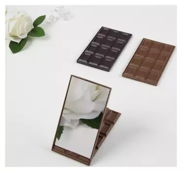 Зеркало складное «Шоколадное чудо»