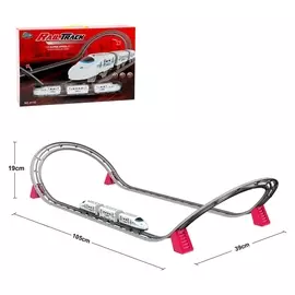 Железная дорога-трек Скорый поезд со звуковыми эффектами