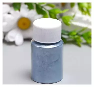 Жемчужный пигмент для творчества "Светло-голубой" 10 гр Ht8405 5,8х3,2х3,2 см