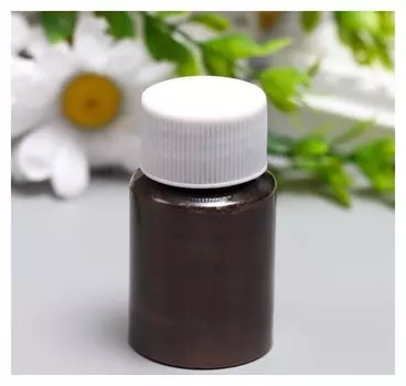 Жемчужный пигмент для творчества "Темно-коричневый" 10 гр Ht8411 5,8х3,2х3,2 см