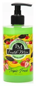 Жидкое Frutomix мыло увлажняющее папайя и клубника