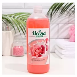 Жидкое крем-мыло весна роза