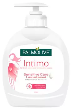 Жидкое мыло для интимного ухода с молочной кислотой Intimo Sensitive Care