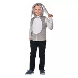 Жилет с капюшоном зайчик р.134-68