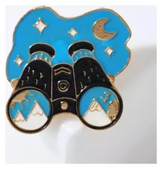 Значок "Бинокль" виды, цветной