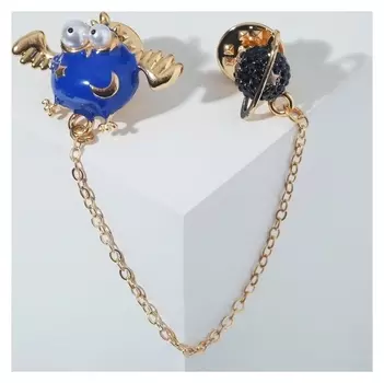 Значок "Планеты", цветной в золоте