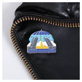 Значок «Санкт-петербург. дворцовый мост»