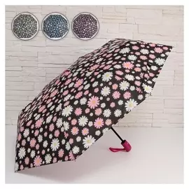 Зонт женский автоматический Ромашковое поле R=47 см