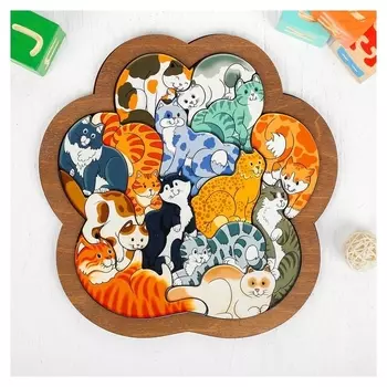 Зоопазл Кошки 14 деталей