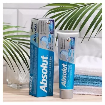 Зубная паста "Absolut" Antibacterial 4fresh, 110 г