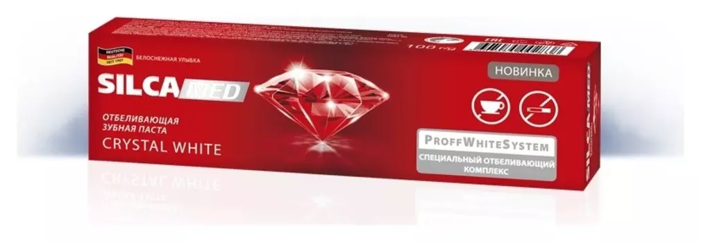 Зубная паста Crystal White