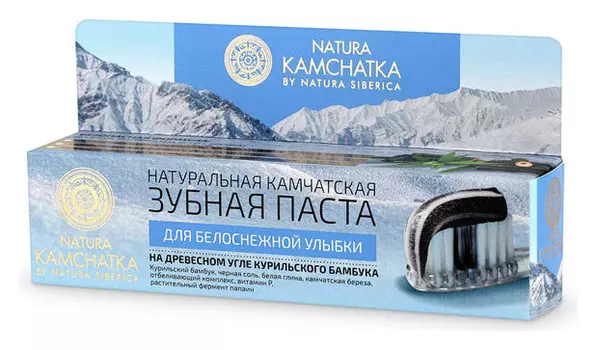 Зубная паста для белоснежной улыбки "Камчатская"