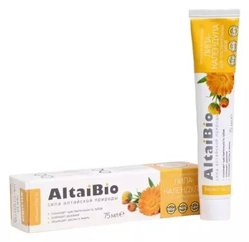 Зубная паста для чувствительных зубов Липа-календула