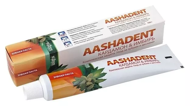 Зубная паста Кардамон и Имбирь