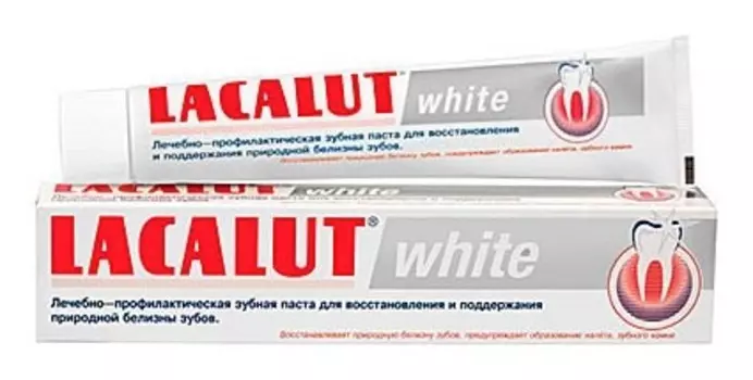 Зубная паста Lacalut White