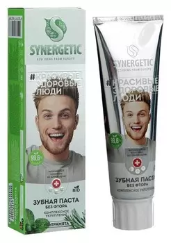 Зубная паста "Synergetic" комплексное укрепление, 100гр