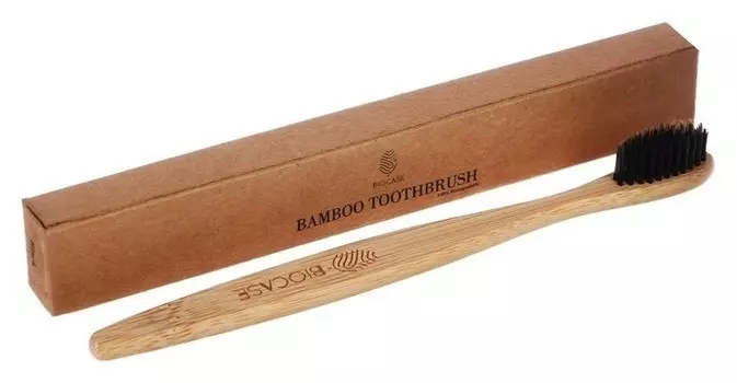 Зубная щетка для взрослых, черная