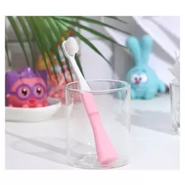 Зубная щётка, детская, 2-9 лет, 10 000 щетинок, ультрамягкая, розовая