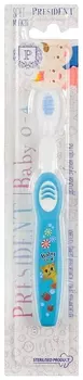 Зубная щётка детская мягкая от 0 до 4-х лет President Baby