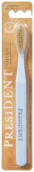 Зубная щётка President Natural Medium