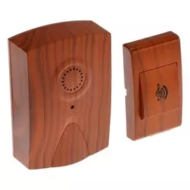 Звонок Luazon Lzdv-17, беспроводной, 2хaa (Не в комплекте), Lr23a, темное дерево