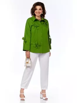 Блузка 009 зеленый