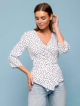 Блузка 0132107-02466WH