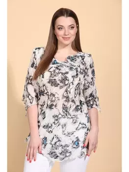 Блузка 0247 молочный