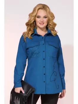 Блузка 1002N лазурь