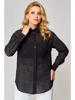 Блузка 100 черный